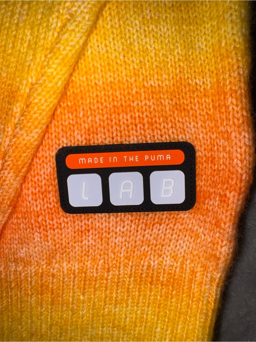 Puma Orange and Yellow Gradient Crewneck Sweater - Picture 5 of 14